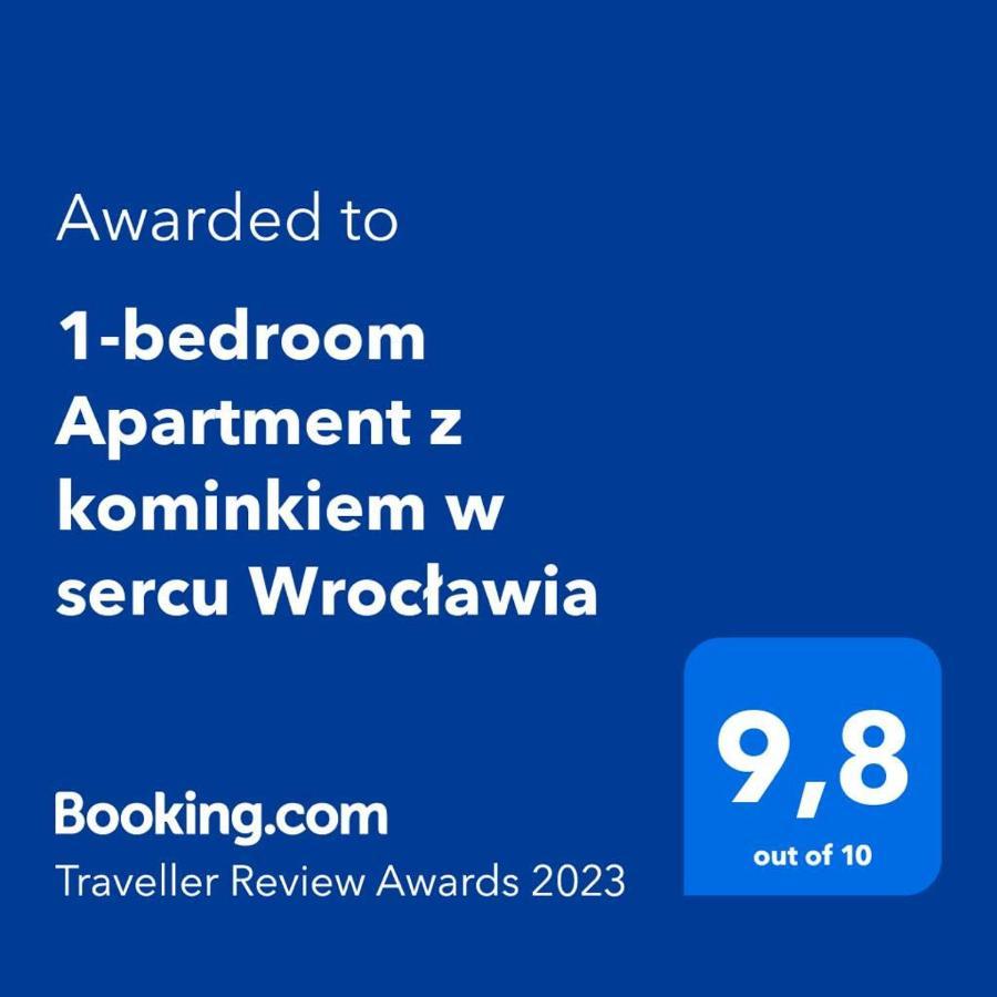 Apartment Z Kominkiem W Sercu Wroclawia Экстерьер фото